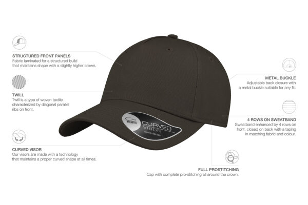 SHOT-DARK-GREY-BASEBALL-COTTON-TECH-INFO-SHOTGRSC