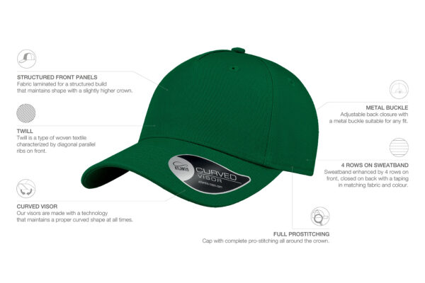 SHOT-GREEN-BASEBALL-COTTON-TECH-INFO-SHOTVE