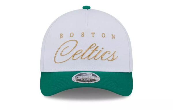 The 9FORTY M-Crown has a semi-full shape that sits higher than the original 9FORTY Adjustable snapback closure 5-Panel structured silhouette High profile crown Curved Block text embroidery detailing on front Logo embroidery detailing on front One size fits most