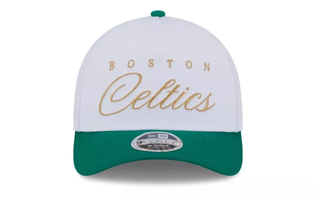 1752025104879-MK8IWK2PIH-1-2 The 9FORTY M-Crown has a semi-full shape that sits higher than the original 9FORTY Adjustable snapback closure 5-Panel structured silhouette High profile crown Curved Block text embroidery detailing on front Logo embroidery detailing on front One size fits most