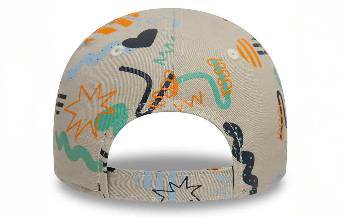 60595408 back Toddler cap New York Yankees logo on front New Era Flag embroidered on left Structured crown Velcro closure Curved visor 100% COTTON Product ID 60595408