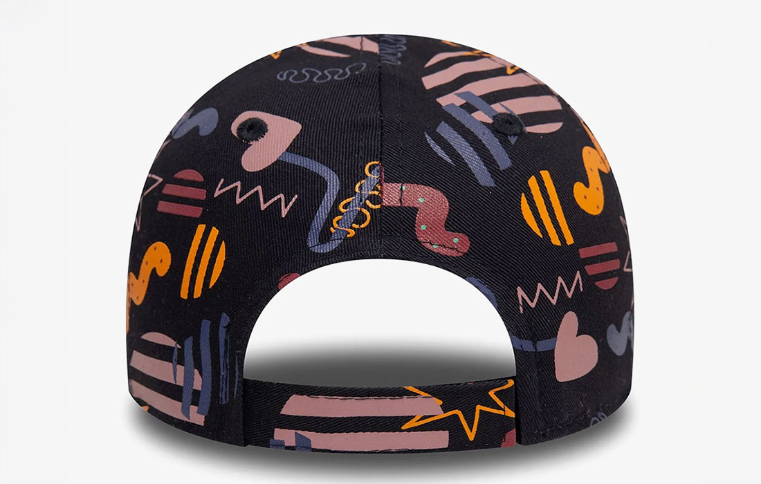 60595409 back Toddler cap New York Yankees logo on front New Era Flag embroidered on left Structured crown Velcro closure Curved visor 100% COTTON Product ID 60595409