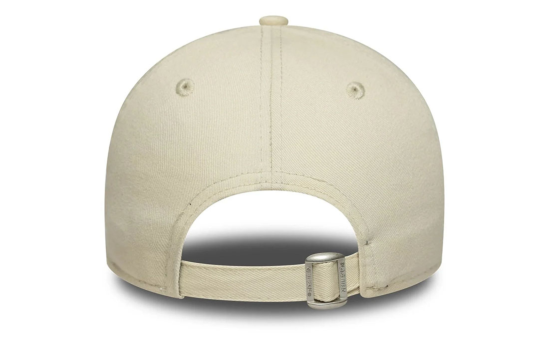 60691303_3_back Women New Era Phrase Cream 9TWENTY Cap Orange graphic with Mi Media Naranja wordmark in Spanish on front New Era Flag embroidered on left Unstructured crown Strapback Curved visor 100% COTTON Product ID: 60691303