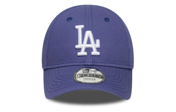 Embroidered LA Dodgers logo on front New Era Flag embroidered on left Structured crown Curved visor Youth Cap 100% COTTON Product ID: 60667413