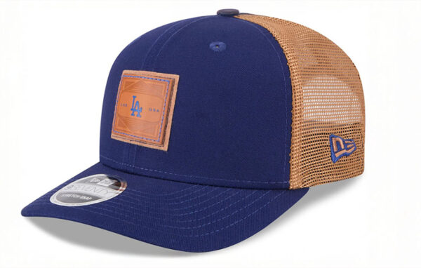 New Era 9Seventy MLB debossed logo LA patch logo on the front New Era Flag embroidered on left Structured crown Superior cooling, Anti-microbial Curved visor COTTON, POLYESTER Product ID 60611608