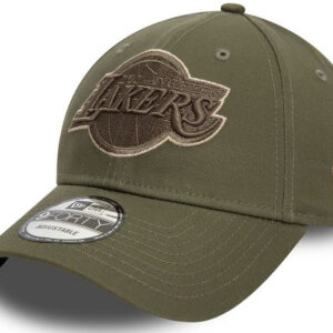 Los Angeles Lakers 9FORTY Cap Lakers logo on front New Era Flag embroidered on left Structured crown Curved visor 100% COTTON Product ID: 60595198